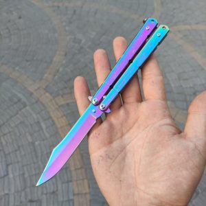 چاقوی پروانه هفت رنگ