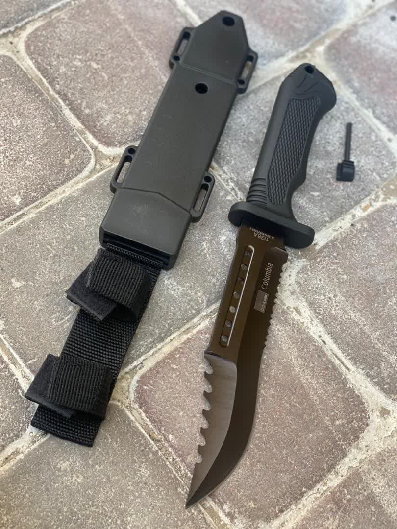 چاقوی شکاری کلمبیا ته چخماق 1 چاقوی شکاری کلمبیا ته چخماق