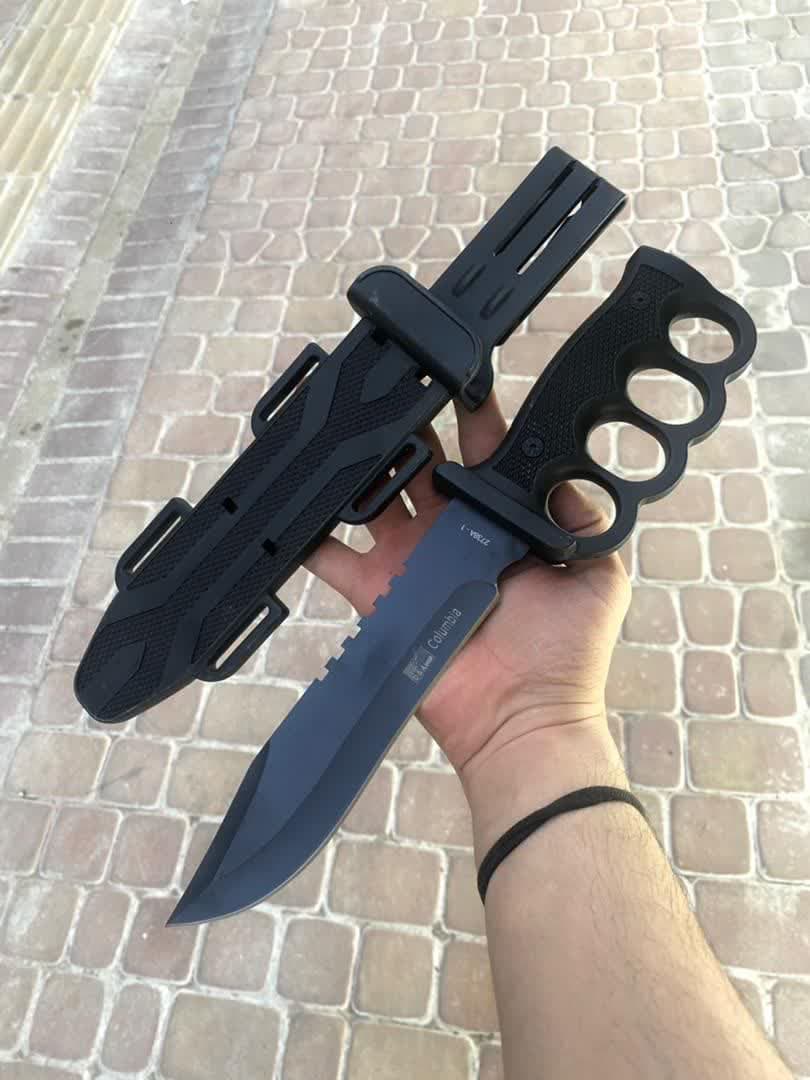 چاقوی شکاری کلمبیا پنجه بکسی 1 چاقوی شکاری کلمبیا پنجه بکسی