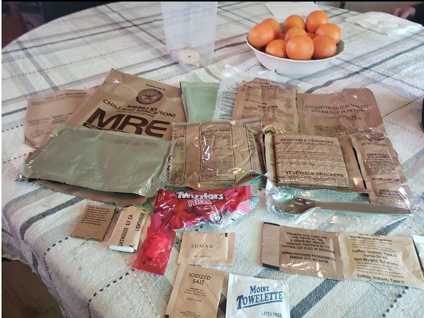 غذای آماده ارتش آمریکا MRE 2 غذای آماده ارتش آمریکا MRE