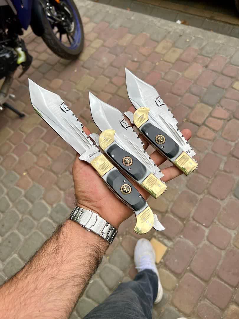 چاقوی نیم غلاف دنده ای 1 چاقوی نیم غلاف دنده ای