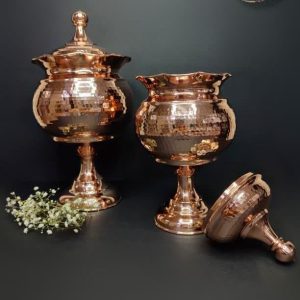 ظرف شکلات خوری مسی درجه یک