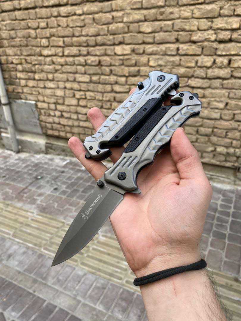 چاقوی جیبی برونینگ کاتر دار طرح جدید 1 چاقوی جیبی برونینگ کاتر دار طرح جدید