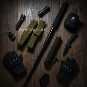 باتوم 4 تیکه دسته اسفنجی