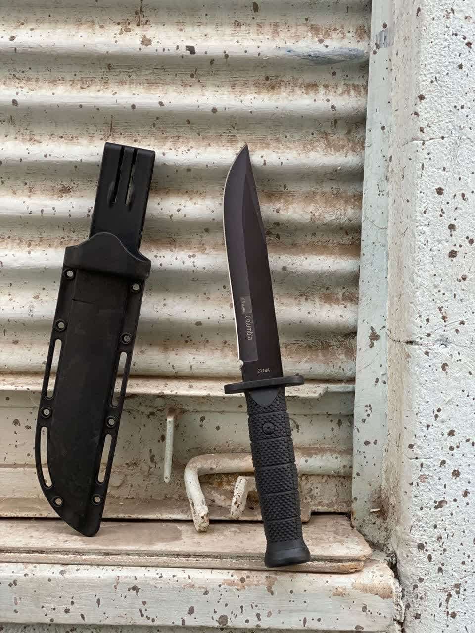 کارد شکاری کلمبیا 2118A 1 کارد شکاری کلمبیا 2118A