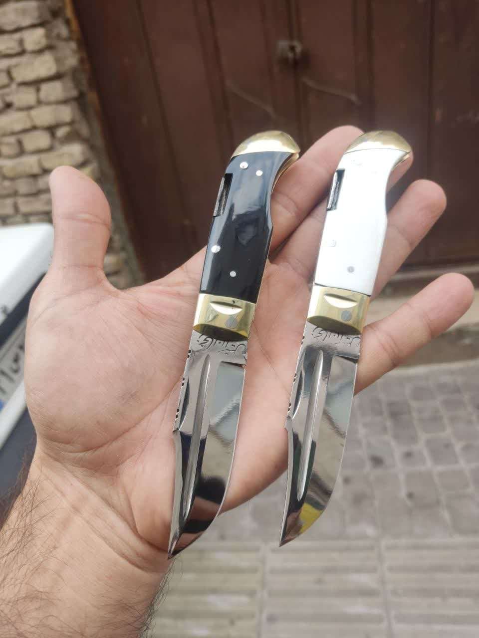 چاقو پشت ضامن زنجانی 1 چاقو پشت ضامن زنجانی