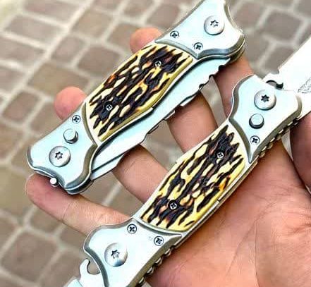 چاقوی فشاری دو طرفه 2 چاقوی فشاری دو طرفه