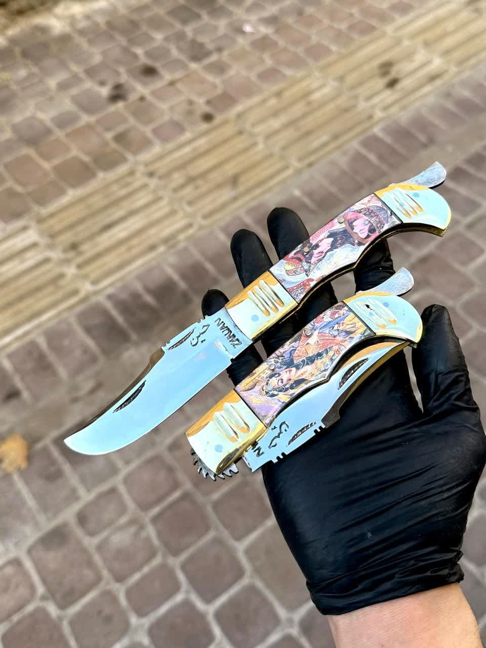 چاقو دنده ای لیلی و مجنون 1 چاقو دنده ای لیلی و مجنون