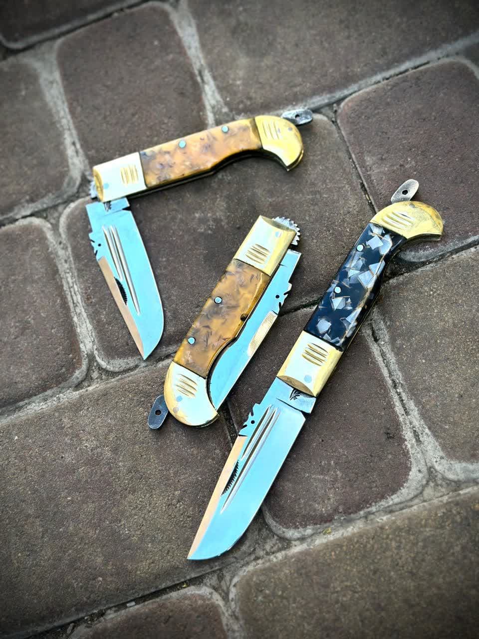 چاقوی دنده ای آهن بر دسته اپوکسی 1 چاقوی دنده ای آهن بر دسته اپوکسی