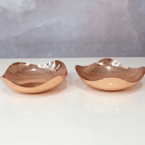 کاسه چهار پر مسی