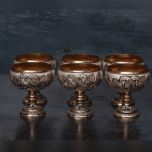 جام هفت سین نقره کوب