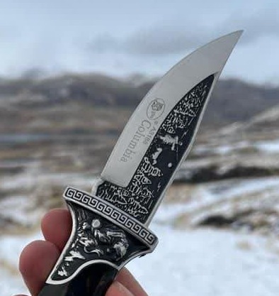 چاقوی پشت ضامن کلمبیا جنتلمن 3 چاقوی پشت ضامن کلمبیا جنتلمن