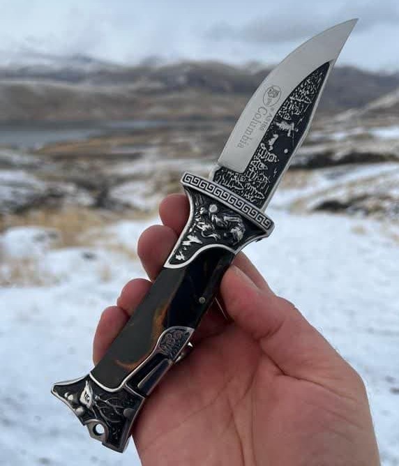 چاقوی پشت ضامن کلمبیا جنتلمن 1 چاقوی پشت ضامن کلمبیا جنتلمن