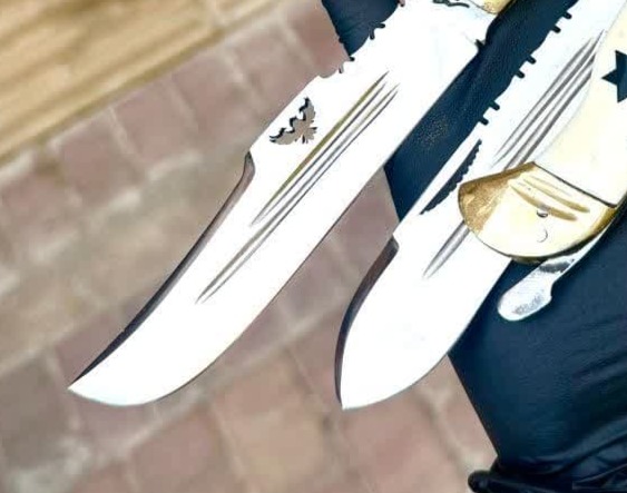 چاقوی نیم غلاف دنده ای ستاره 2 چاقوی نیم غلاف دنده ای ستاره