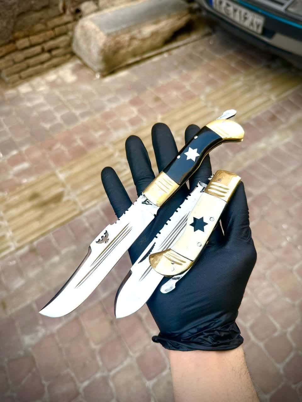 چاقوی نیم غلاف دنده ای ستاره 1 چاقوی نیم غلاف دنده ای ستاره