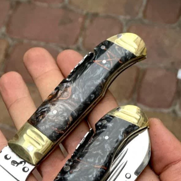 چاقوی پشت ضامن سفارشی 2 چاقوی پشت ضامن سفارشی