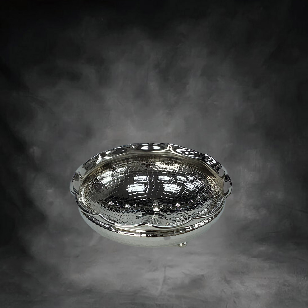 شکلات خوری سه پایه کروم 1 شکلات خوری سه پایه کروم