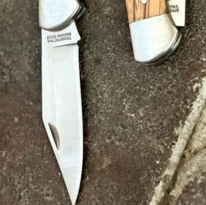 چاقوی پشت ضامن ترامونتینا طرح جدید 3 چاقوی پشت ضامن ترامونتینا طرح جدید