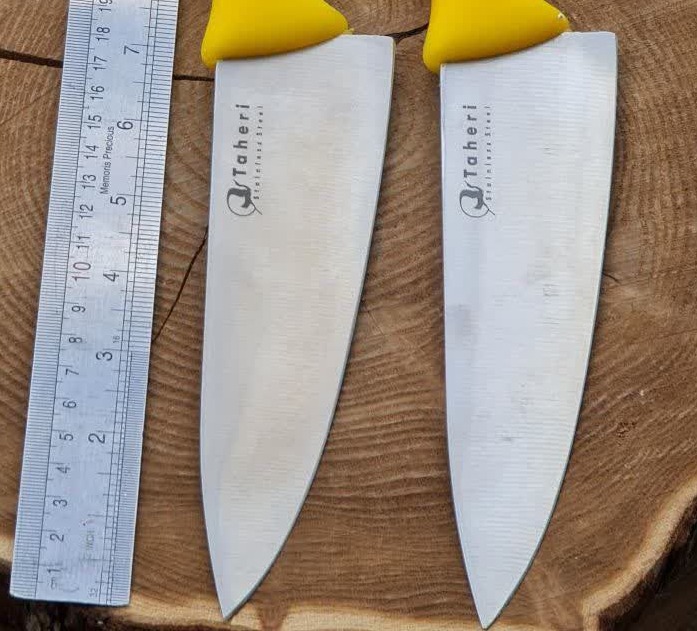 چاقوی راسته بری استیل 2 چاقوی راسته بری استیل