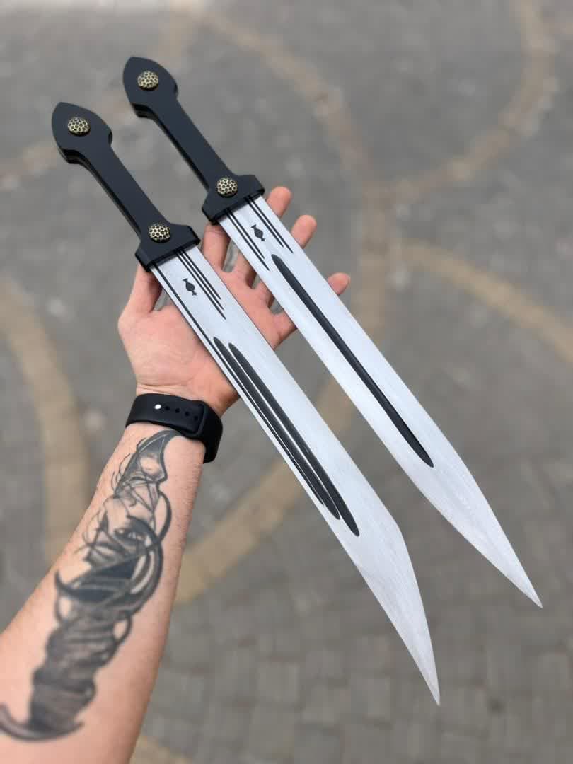 قمه 60 سانتی استاد زنجانی 1 قمه 60 سانتی استاد زنجانی