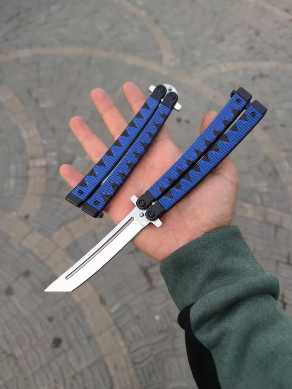 چاقو پروانه ای تانتویی 1 چاقو پروانه ای تانتویی