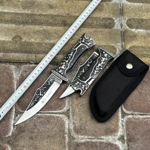 چاقو پشت ضامن نیم غلاف کلمبیا