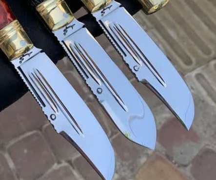 چاقو پشت ضامن استاد مجید 2 چاقو پشت ضامن استاد مجید