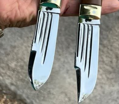 چاقو پشت ضامن درجه یک 2 چاقو پشت ضامن درجه یک