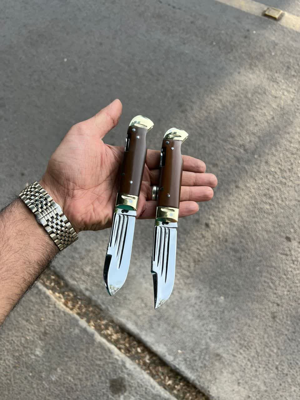 چاقو پشت ضامن درجه یک 1 چاقو پشت ضامن درجه یک