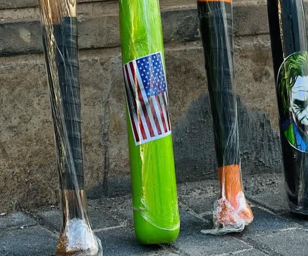 چوب بیسبال 65 سانتی 2 چوب بیسبال 65 سانتی