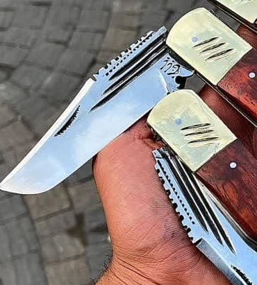 چاقوی دنده ای بابایی 2 چاقوی دنده ای بابایی