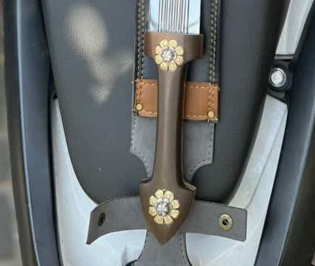 قمه 60 سانتی سفارشی درجه یک 2 قمه 60 سانتی سفارشی درجه یک