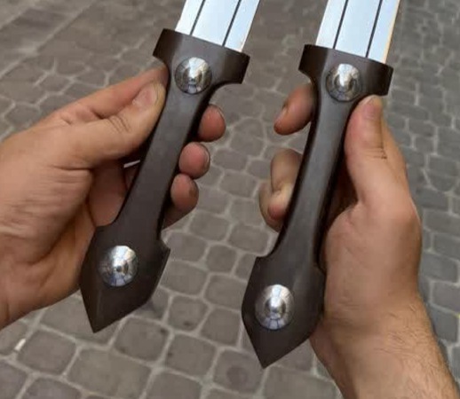 قمه 55 سانتی دسته کاچو 2 قمه 55 سانتی دسته کاچو