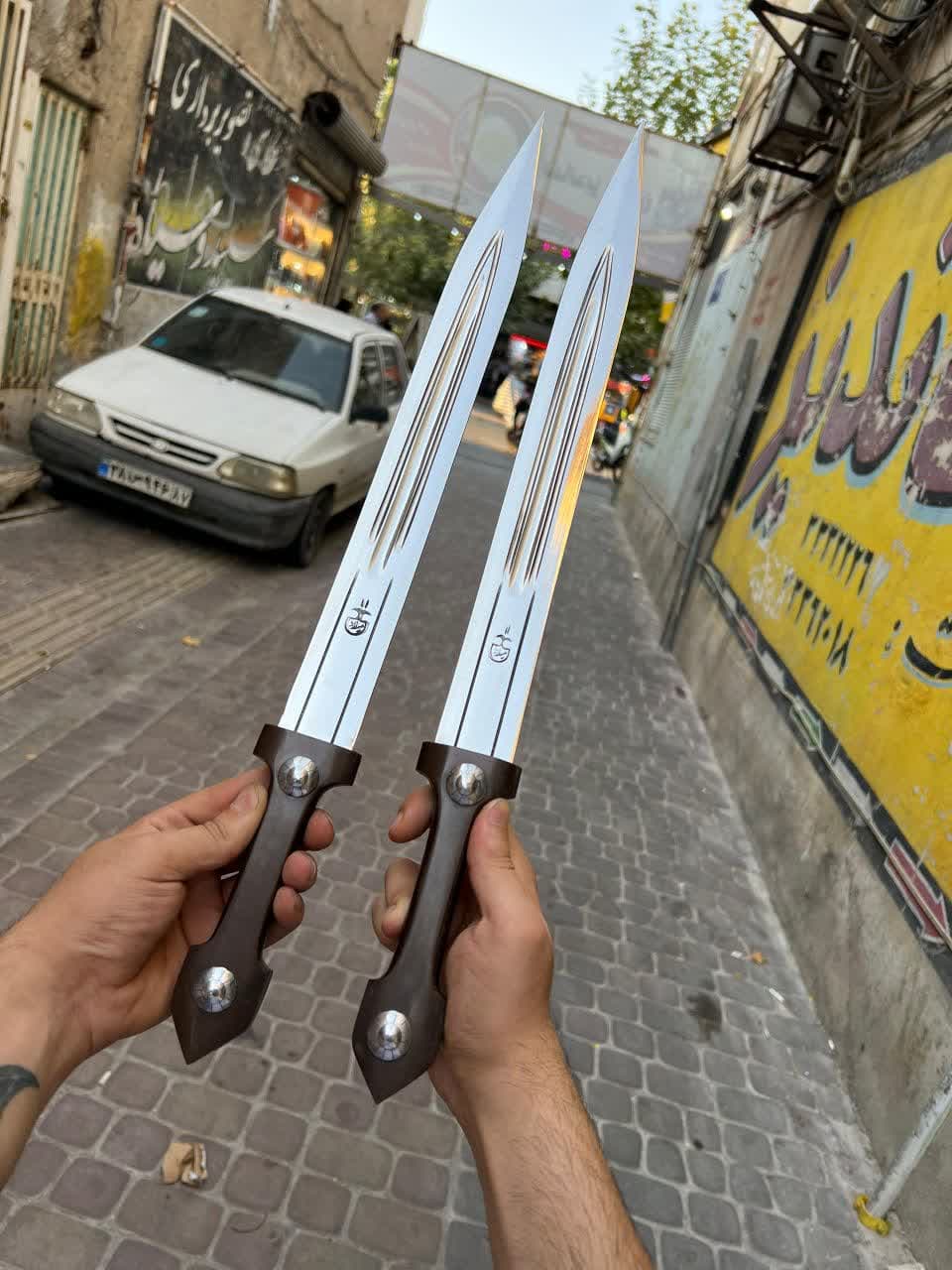 قمه 55 سانتی دسته کاچو 1 قمه 55 سانتی دسته کاچو