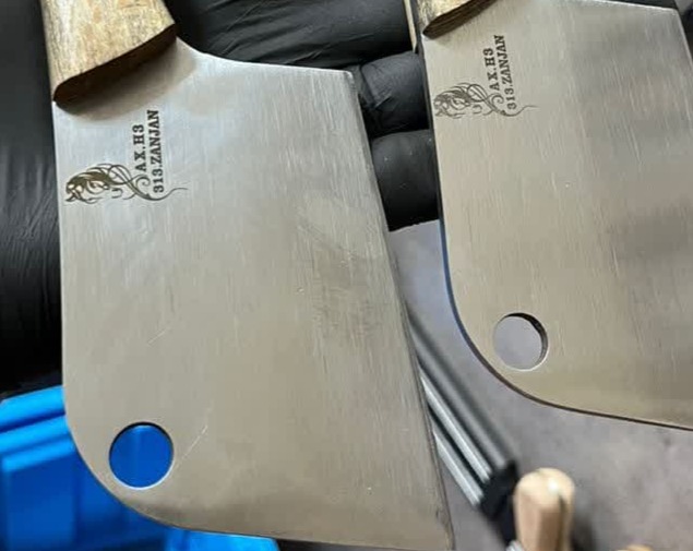 ساطور برش طبیعت گردی 2 ساطور کوچک