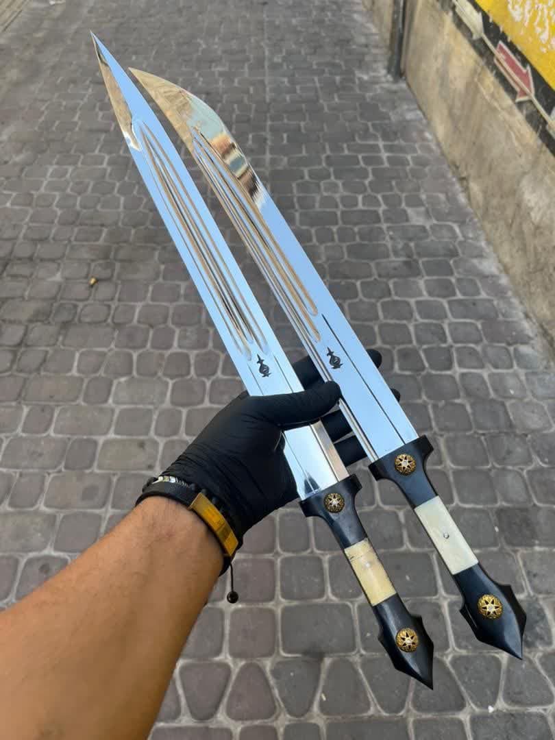 قمه 60 سانتی استاد حسن 1 قمه 60 سانتی استاد حسن