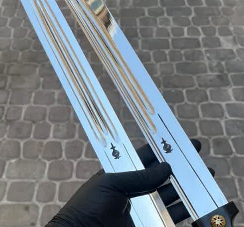 قمه 60 سانتی استاد حسن 2 قمه 60 سانتی استاد حسن