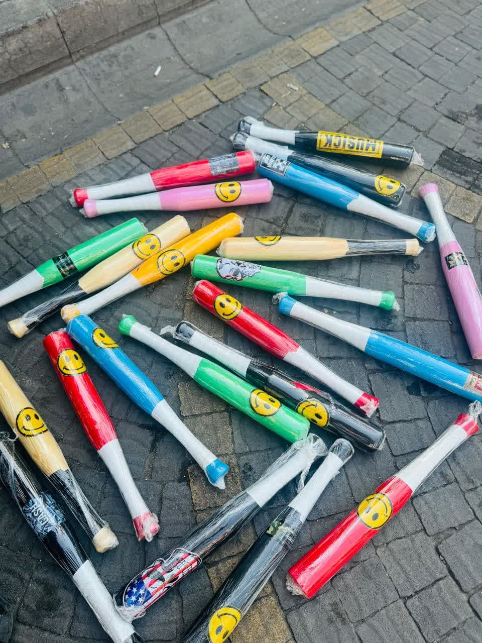 چوب بیسبال 45 سانتی 1 چوب بیسبال 45 سانتی