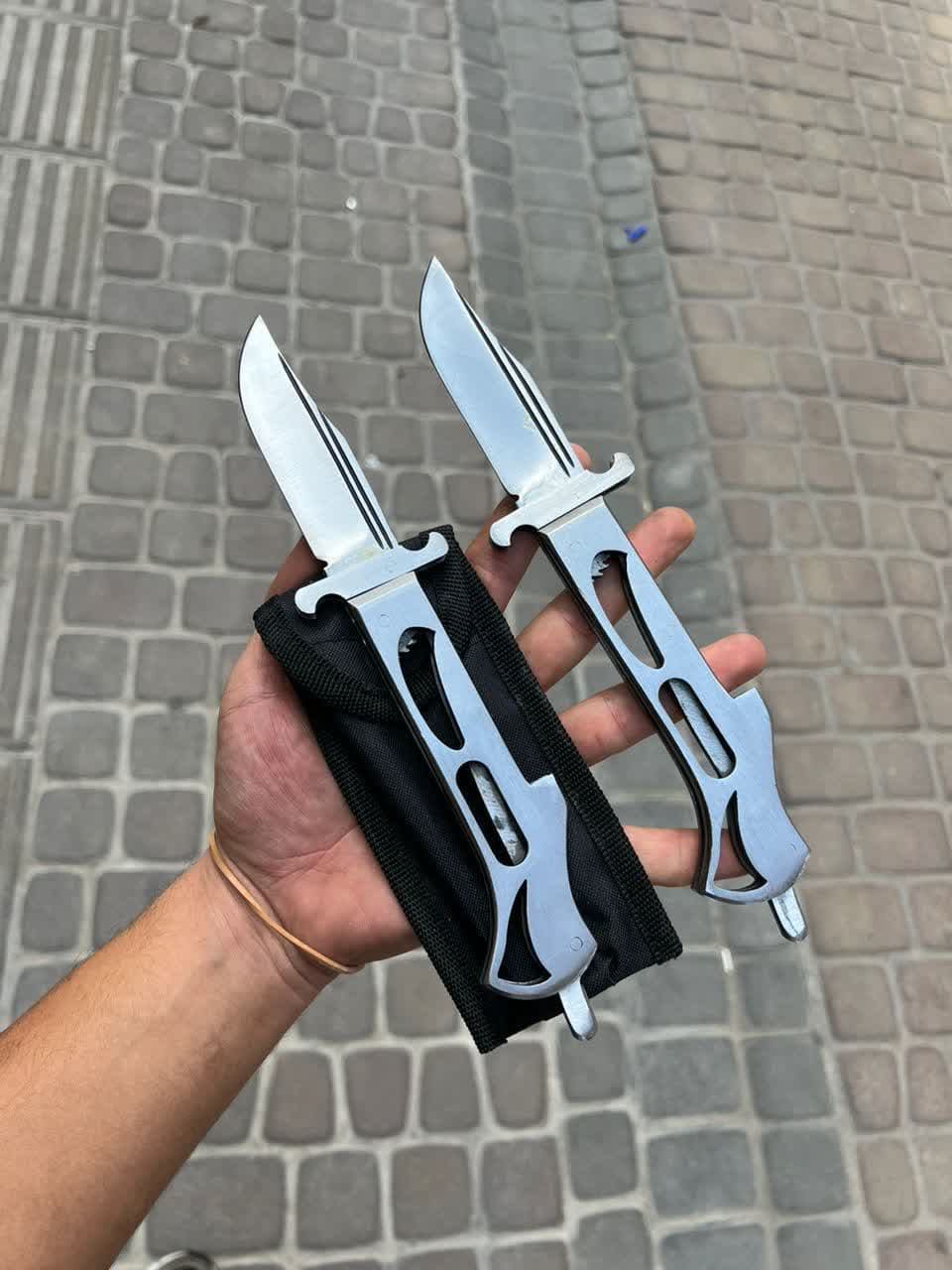 چاقوی دنده افغان تمام فلزی 1 چاقوی دنده افغان تمام فلزی