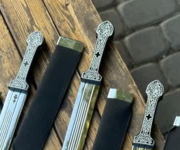 نیمچه قمه قجری 3 نیمچه قمه قجری