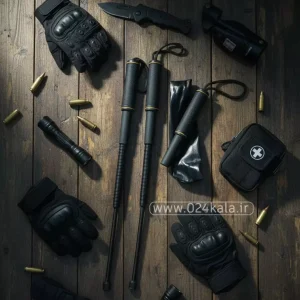 باتون فنری مشکی