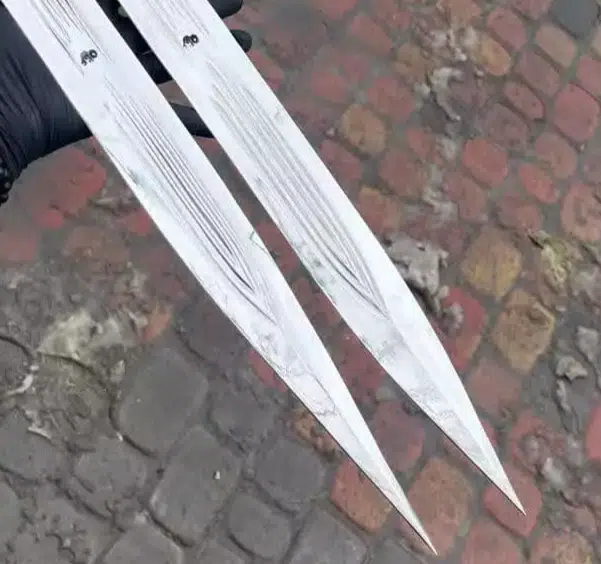 قمه 60 سانتی ایران 2 قمه 60 سانتی ایران