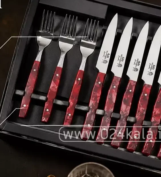 ست 12 عددی کارد و چنگال 2 ست 12 عددی کارد و چنگال