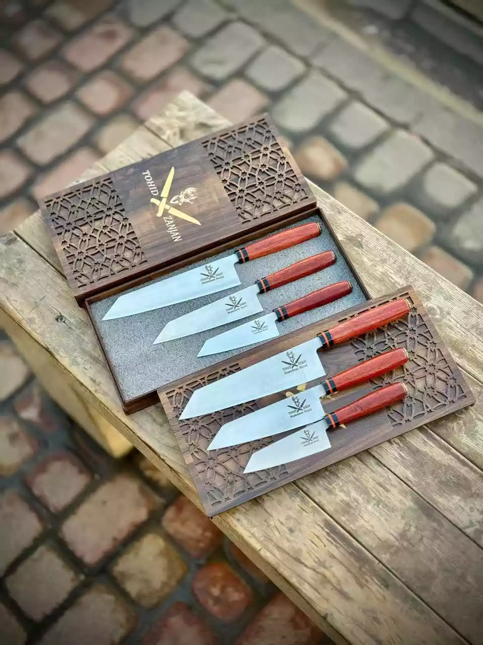 ست 3 عددی چاقوی آشپزخانه 1 ست 3 عددی چاقوی آشپزخانه