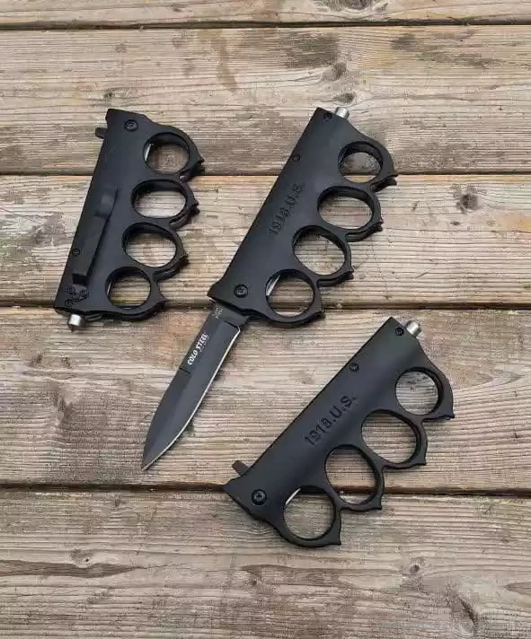 چاقوی پنجه بکسی کلد استیل 1 چاقوی کشویی کلد استیل