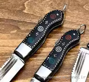 چاقوی جیبی دسته مشکی 3 چاقوی جیبی دسته مشکی