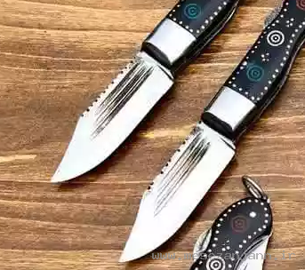 چاقوی جیبی دسته مشکی 2 چاقوی جیبی دسته مشکی