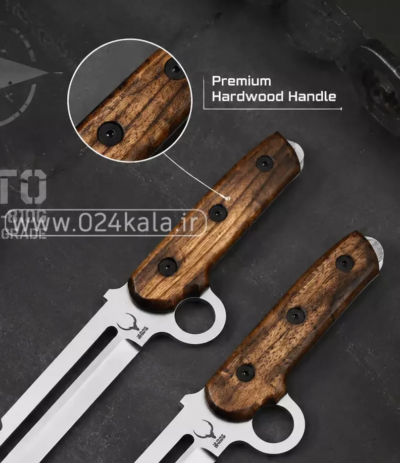 چاقوی شکاری Ghost Cutter 2 چاقوی شکاری 21 سانتی فولاد فنر ضخیم