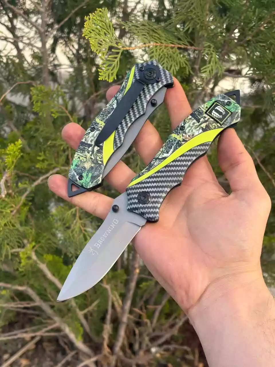 چاقوی جیبی برونینگ مدل چریکی 1 چاقوی جیبی برونینگ مدل چریکی