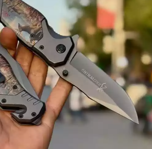 چاقوی جیبی نیمه اتوماتیک 2 چاقوی جیبی نیمه اتوماتیک